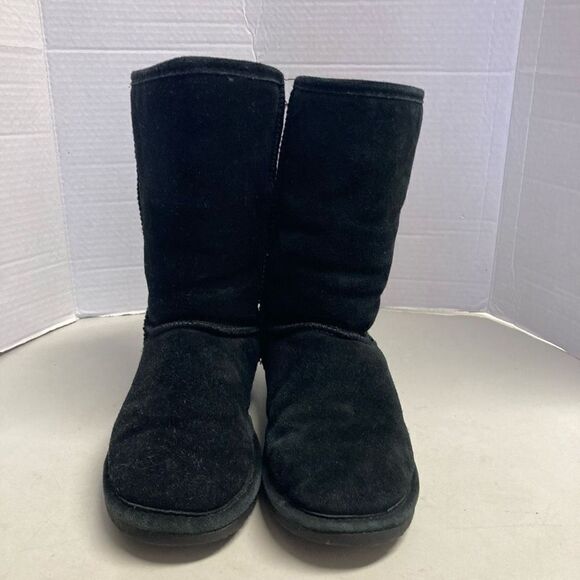 BEARPAWS Women’s Black Suede Boots Size 6‎ - Picture 8 of 11